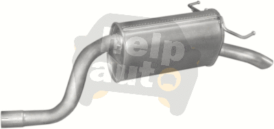 Глушитель для Fiat Punto 1.9 DS Diesel - Фото №1