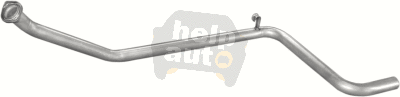 Приемная труба для Mercedes 207D / 307D - Фото №1