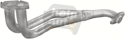 Приемная труба для Opel Ascona C 1.8E 87-89 /  2.0i 86-88 - Фото №1