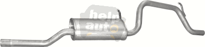 Глушитель для Opel Agila 1.2i -16V 00 -07 - Фото №1