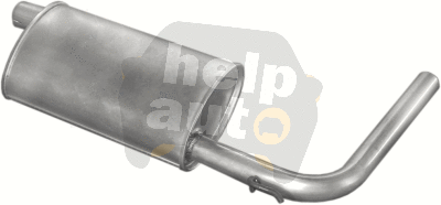 Глушитель для Renault Trafic 1.7; 2.0; 2.1D 81-95 - Фото №1
