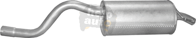 Глушитель для Renault Twingo 1.5 DCi - Фото №1