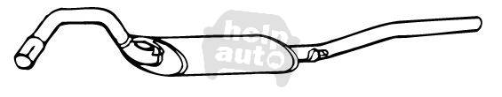 Глушитель для Seat Toledo - Фото №1