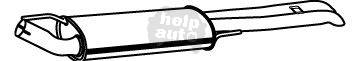 Глушитель для Volkswagen Golf - Фото №1