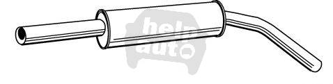 Резонатор для Volkswagen Polo - Фото №1