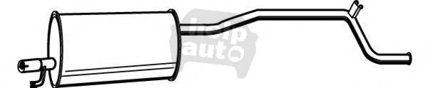 Глушитель для Fiat Panda - Фото №1