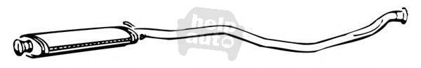 Резонатор для Peugeot 405 - Фото №1