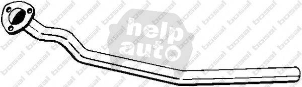 Приемная труба для Audi A4, A6 / Skoda Superb / Volkswagen Passat - Фото №1