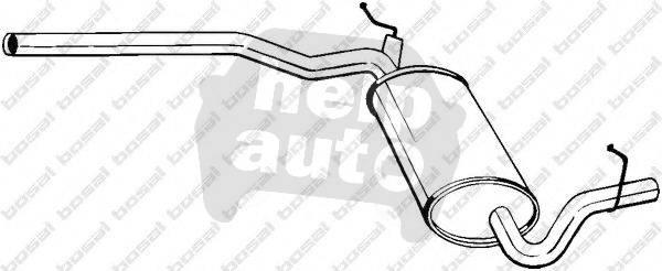 Резонатор для Audi A4 - Фото №1
