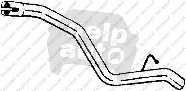 Приемная труба для Volvo C30, S40 - Фото №1