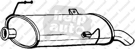Глушитель для Peugeot 206 - Фото №1