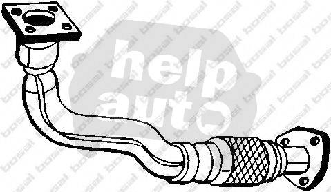 Приемная труба для Seat Toledo / Volkswagen Golf, Passat, Vento - Фото №1