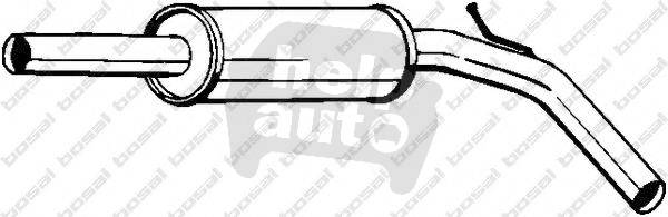 Резонатор для Seat Cordoba, Ibiza / Volkswagen Polo - Фото №1