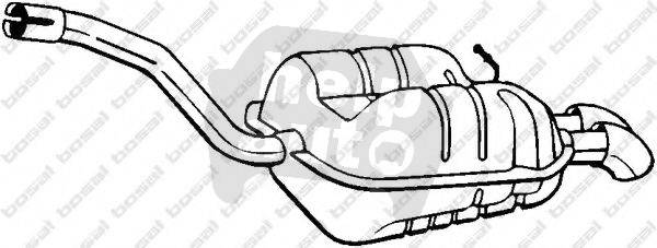 Глушник для Volkswagen Golf, Jetta - Фото №1